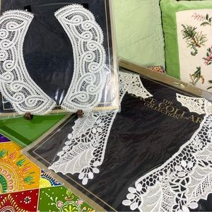 80s Lace Collar Set
